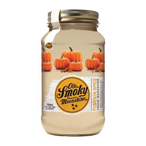 Ole Smoky Tennessee Pumpkin Spice Cream Moonshine in 750ml jar