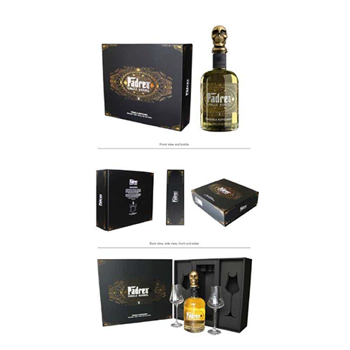 Padre Azul Single Barrel Gift Set with two glasses