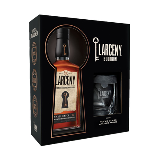 Larceny Bourbon Gift Box with Rocks Glass
