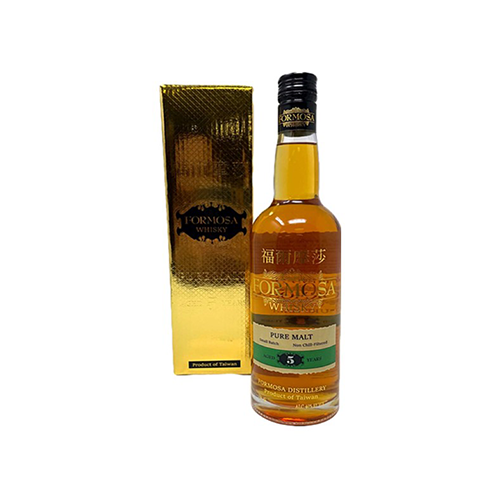 Formosa Pure Malt 5 Years Aged Whisky with Golden Box