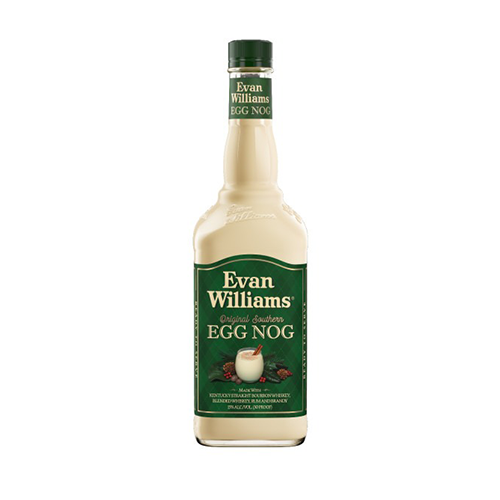 750 mL bottle of Evan Williams Original Southern Egg Nog