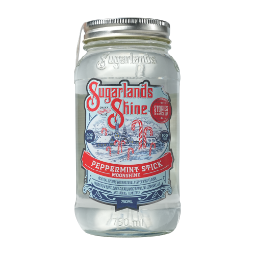 Sugarlands Shine Peppermint Stick Moonshine Jar.