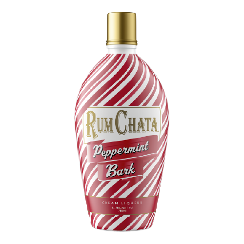 RumChata Peppermint Bark liqueur in 750ml bottle